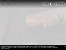 Tablet Screenshot of crownbeachhotel.com